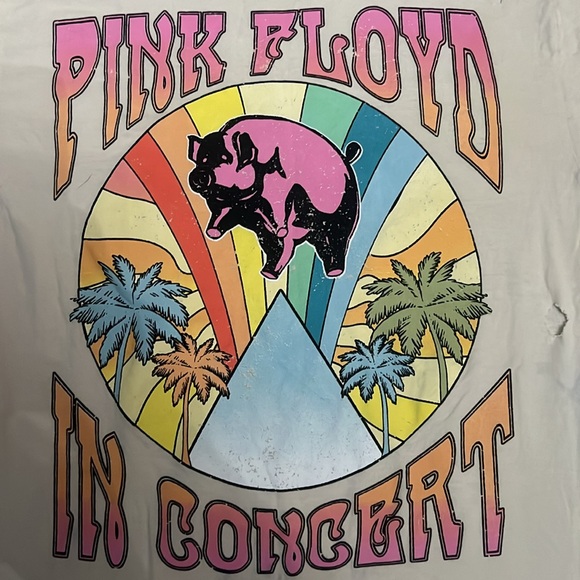 Pink Floyd vintage reproduction concert tee distressed - Picture 6 of 9